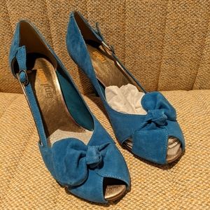 Farylrobin Darcy Turquoise Heels